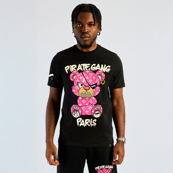Conjunto PGP Oso Rosa Monogram – Lujo Urbano
