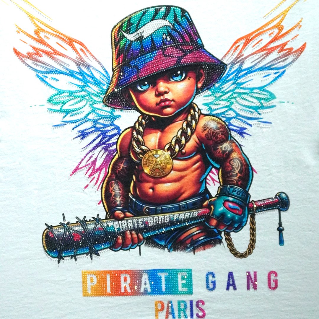 Camiseta Pirate Gang París Baby Gang | Streetwear - Imagen 3
