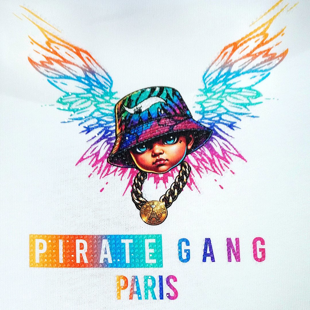 Camiseta Pirate Gang París Baby Gang | Streetwear - Imagen 4