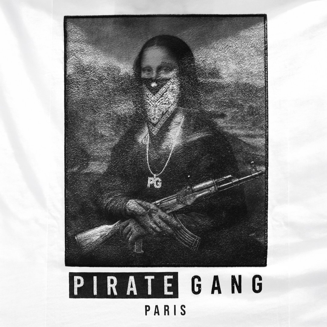 Camiseta Pirate Gang París Monalisa | Urban Blanca - Imagen 5