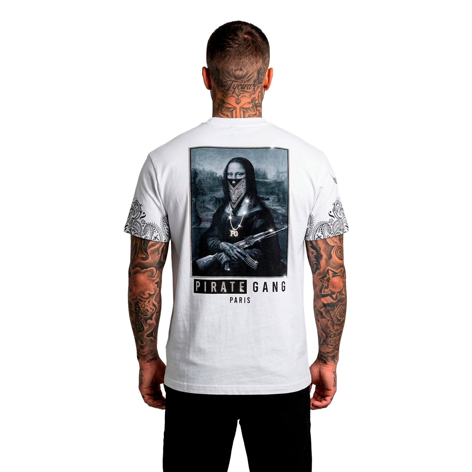 Camiseta Pirate Gang París Monalisa | Urban Blanca
